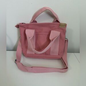 BRAND NEW Pink Canvas Tote Bag